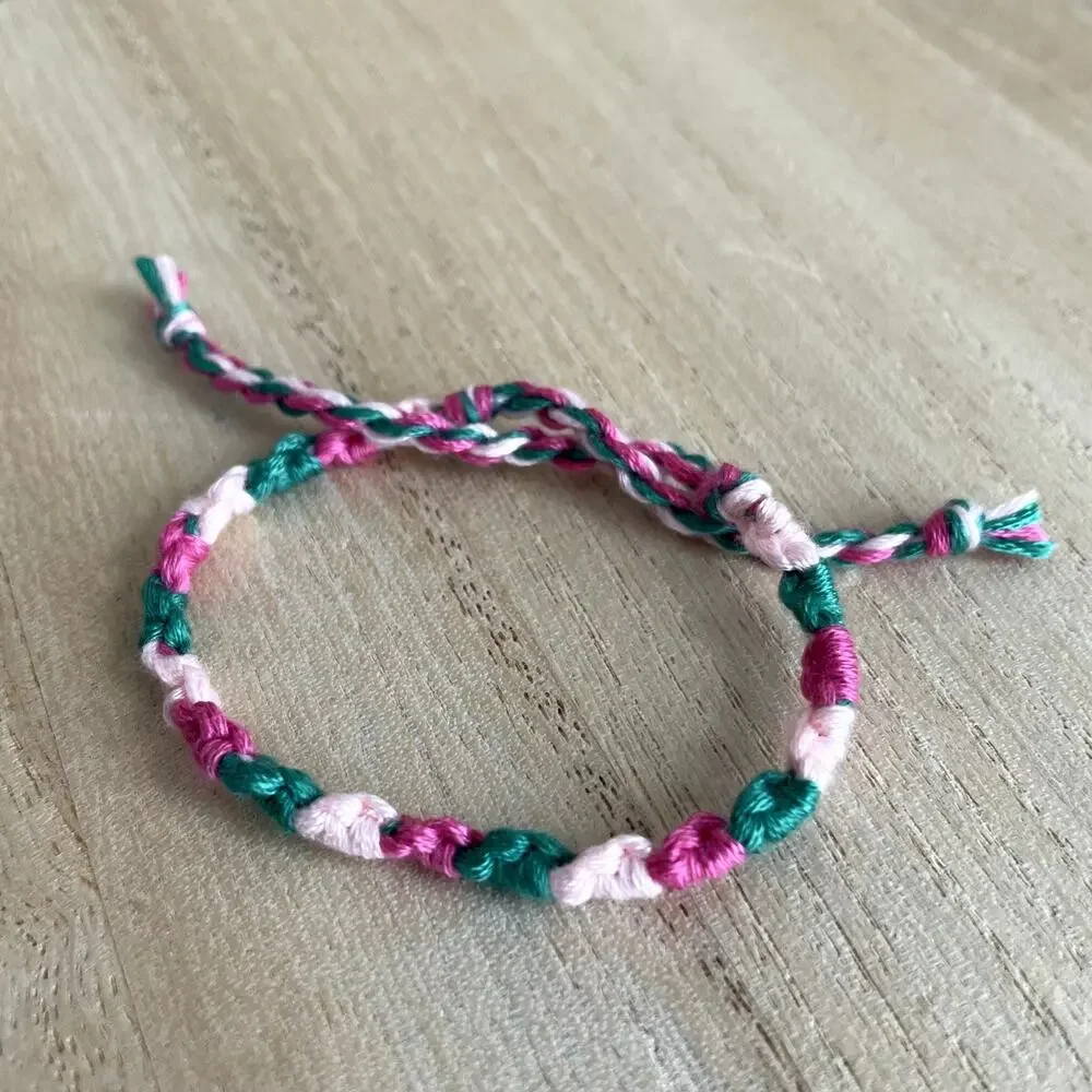 Blaise Bracelet anklet trendy comfortable tie embroidery thread woven gift
